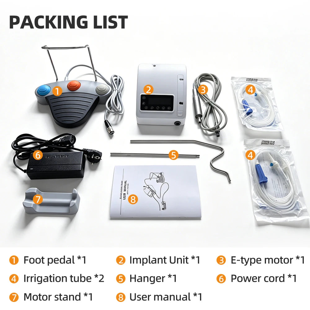 Brushless Dental Implant Motor System