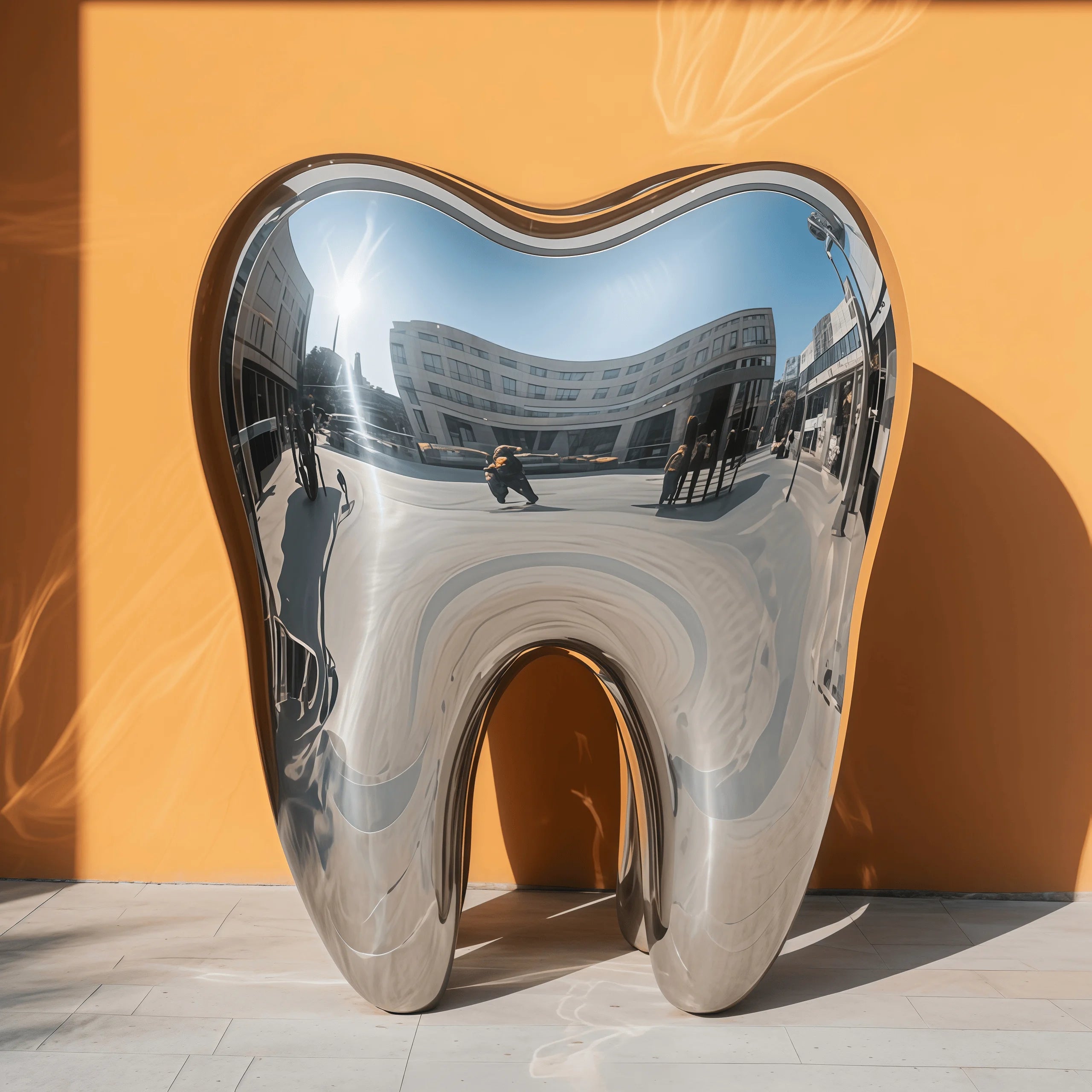 Custom Welded Stainless Steel Sculpture