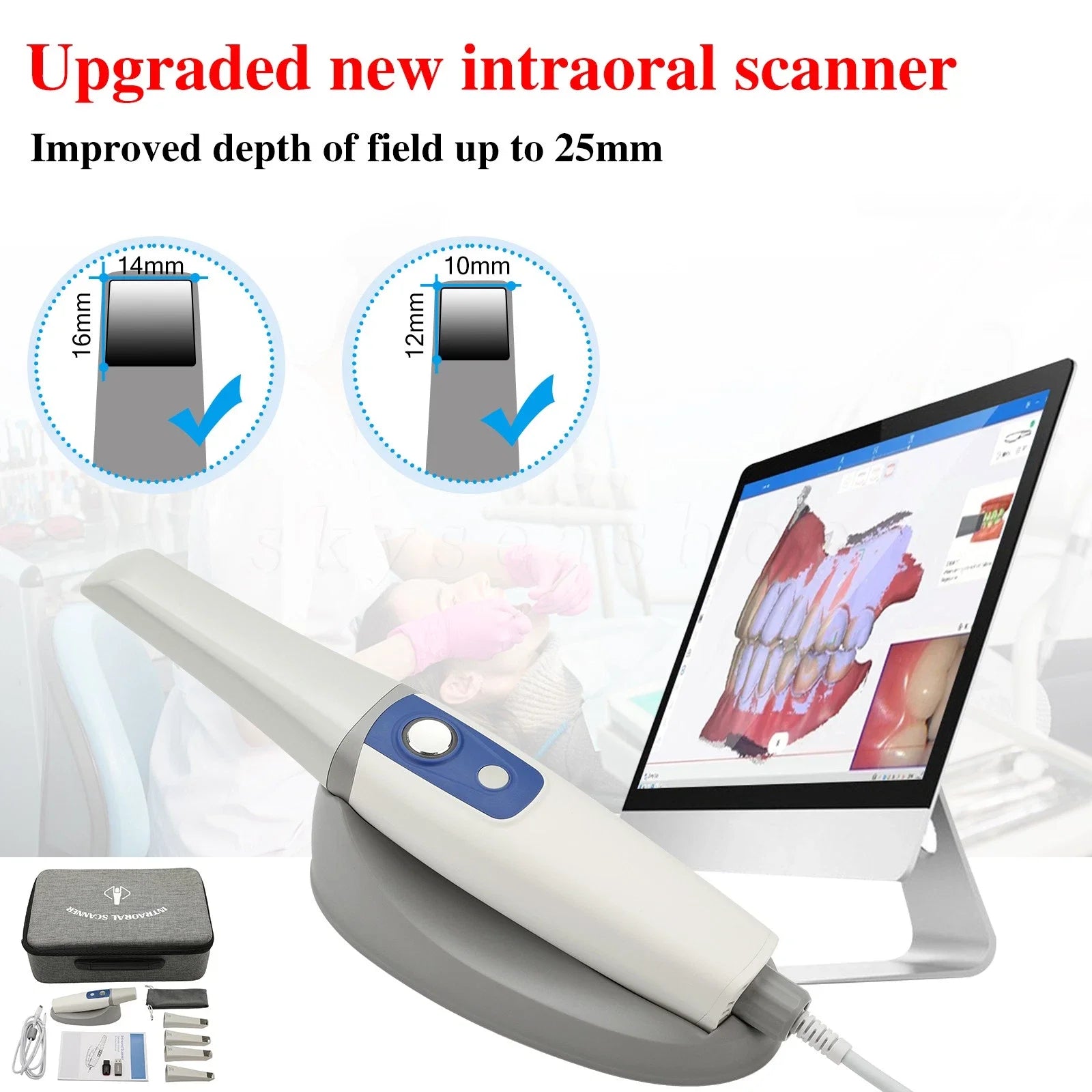 AI 3D Intra-oral Dental Scanner