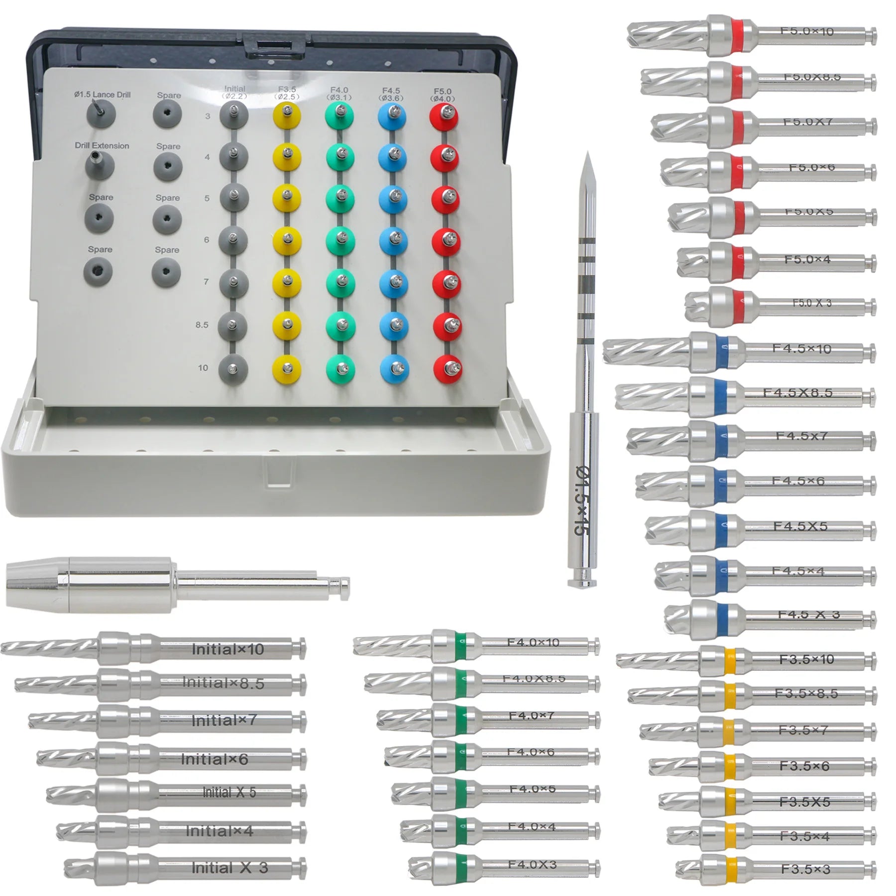 Hiossen Bone Compaction Implant Kit